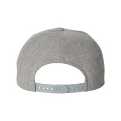 Flat Bill Snapback Cap