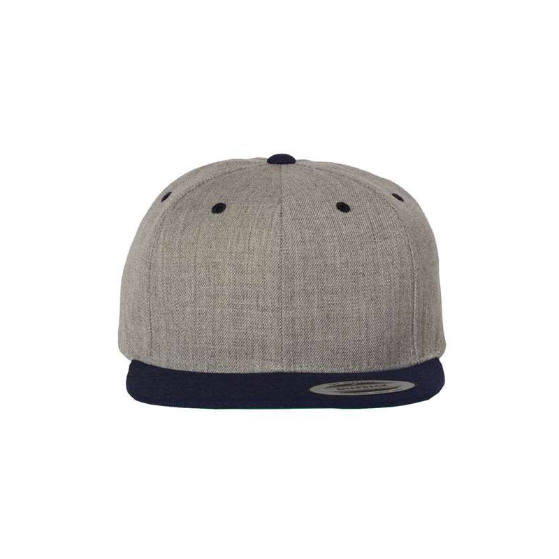 Flat Bill Snapback Cap