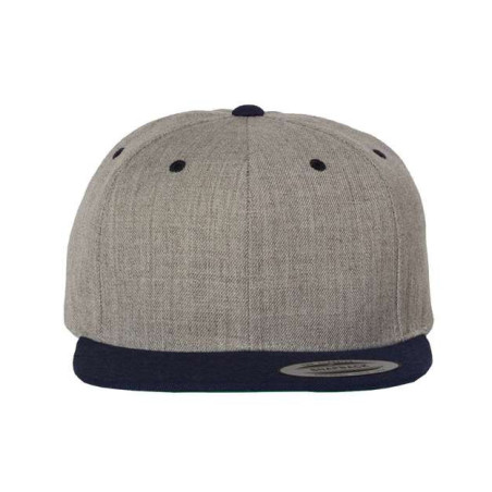 Flat Bill Snapback Cap