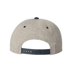 Flat Bill Snapback Cap