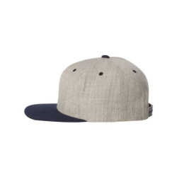 Flat Bill Snapback Cap