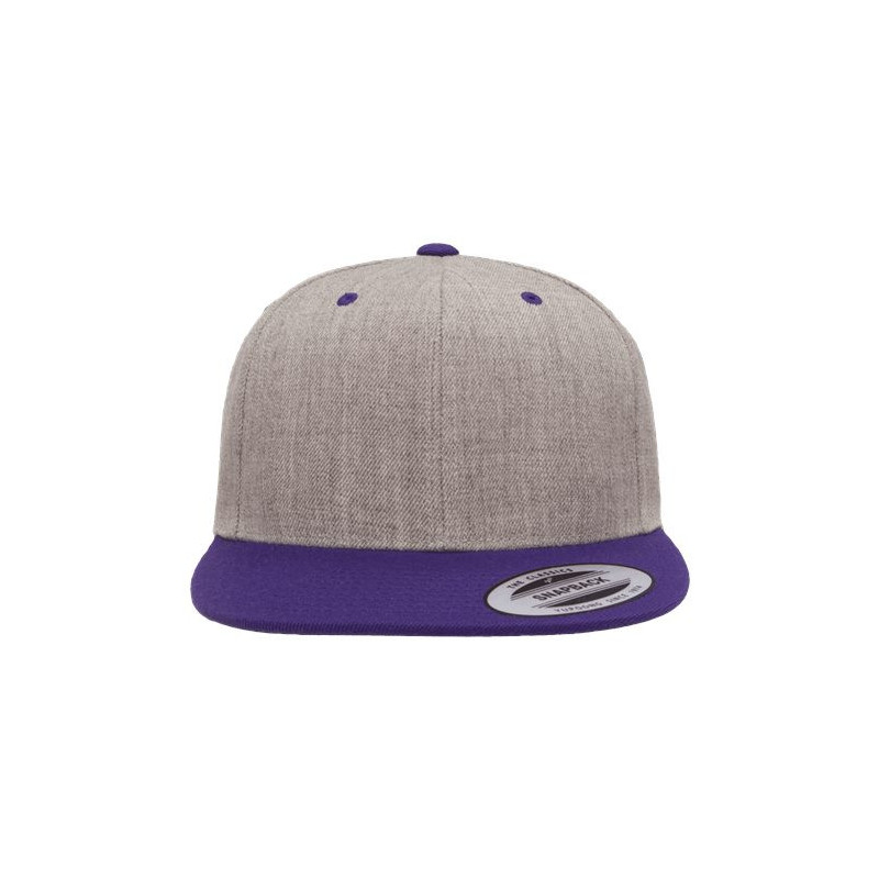 Flat Bill Snapback Cap
