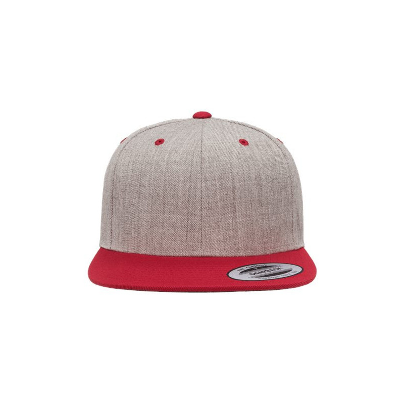 Flat Bill Snapback Cap