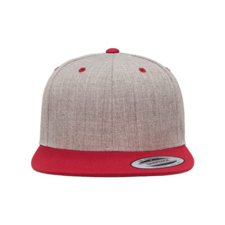 Flat Bill Snapback Cap