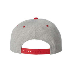 Flat Bill Snapback Cap