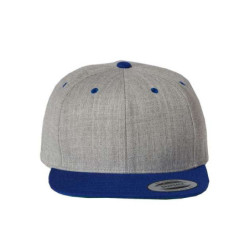 Flat Bill Snapback Cap