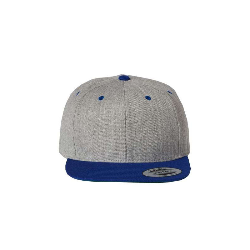 Flat Bill Snapback Cap