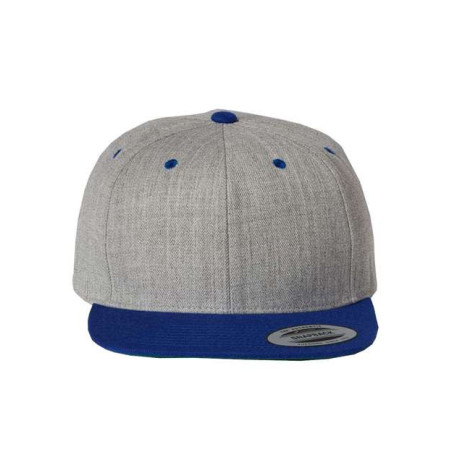 Flat Bill Snapback Cap