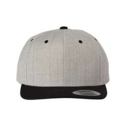 Flat Bill Snapback Cap