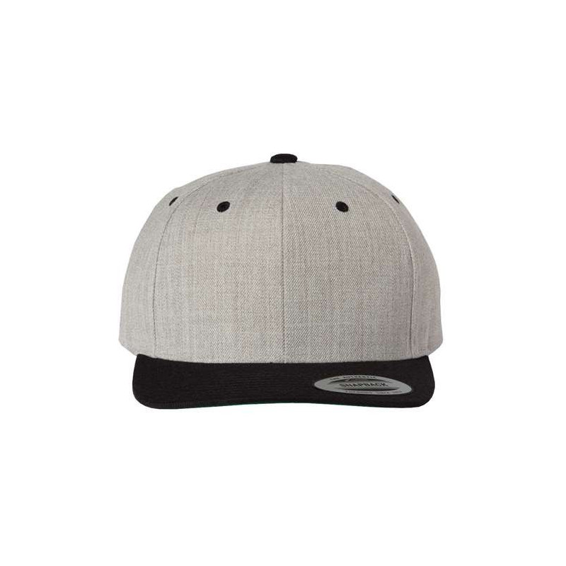 Flat Bill Snapback Cap