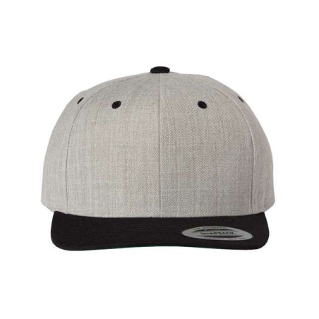 Flat Bill Snapback Cap