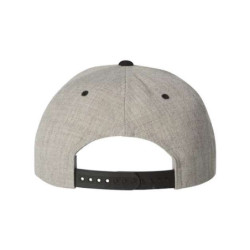Flat Bill Snapback Cap