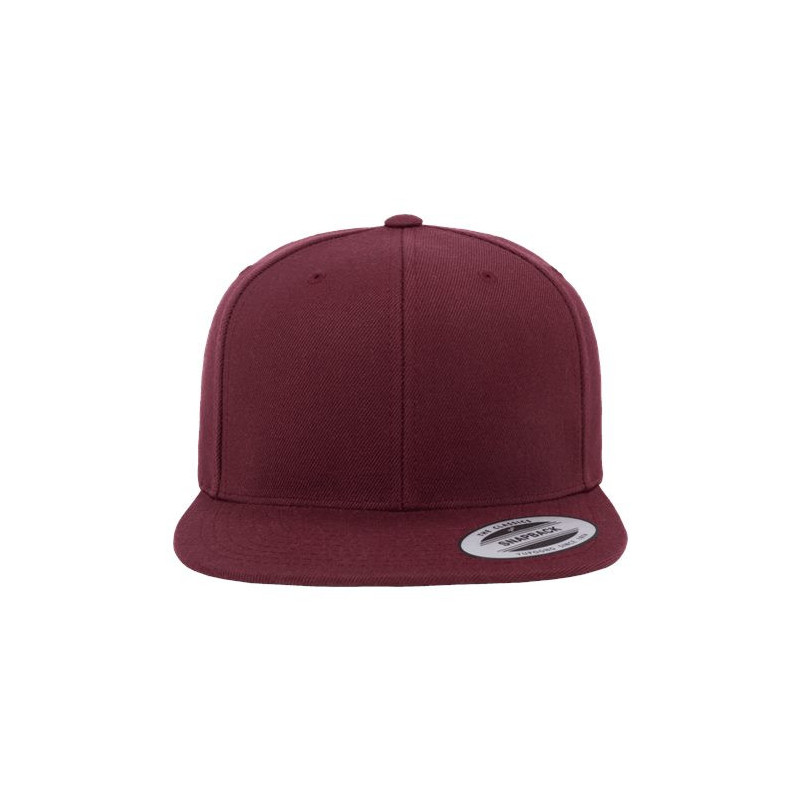 Flat Bill Snapback Cap