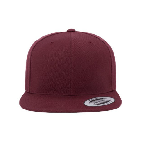 Flat Bill Snapback Cap