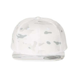 Flat Bill Snapback Cap