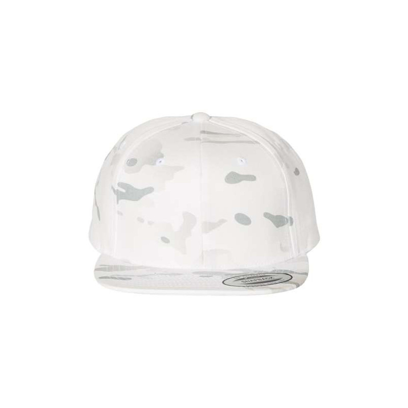 Flat Bill Snapback Cap