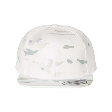 Flat Bill Snapback Cap