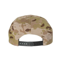 Flat Bill Snapback Cap