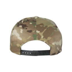 Flat Bill Snapback Cap