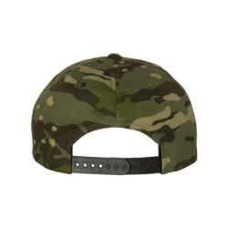 Flat Bill Snapback Cap
