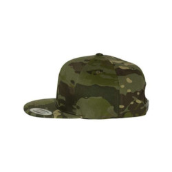 Flat Bill Snapback Cap