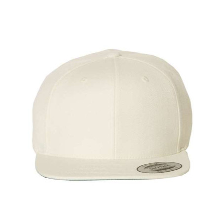 Flat Bill Snapback Cap
