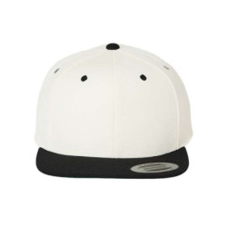 Flat Bill Snapback Cap