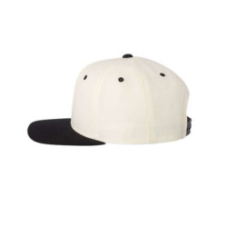 Flat Bill Snapback Cap
