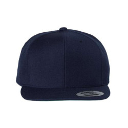 Flat Bill Snapback Cap