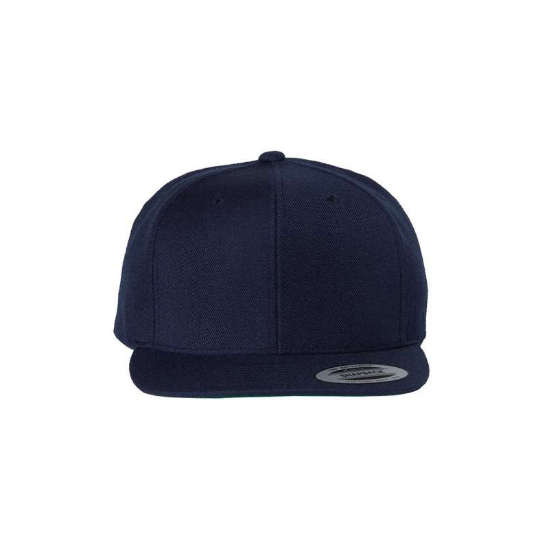 Flat Bill Snapback Cap