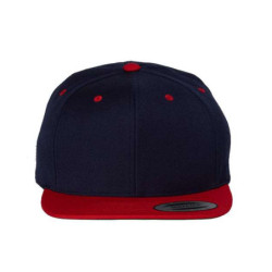 Flat Bill Snapback Cap