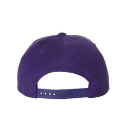 Flat Bill Snapback Cap