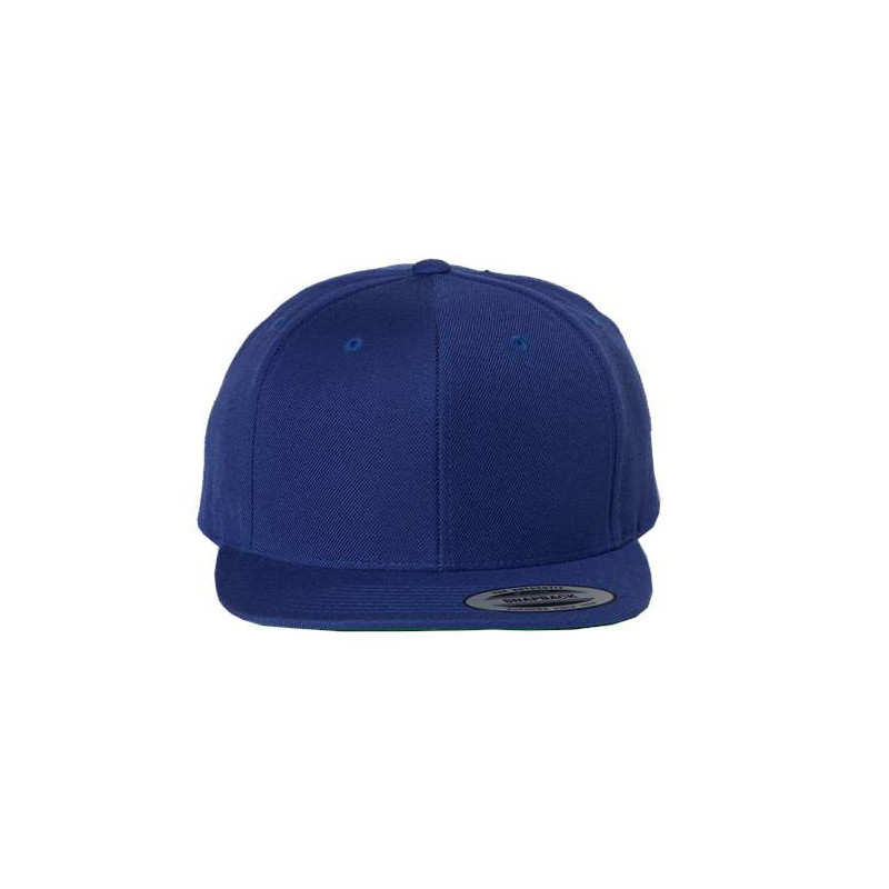 Flat Bill Snapback Cap