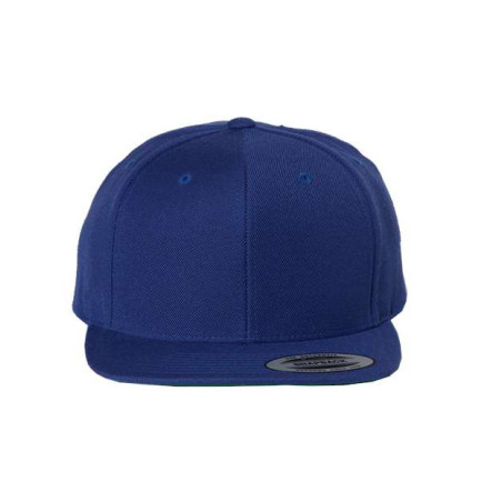 Flat Bill Snapback Cap