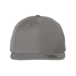 Flat Bill Snapback Cap
