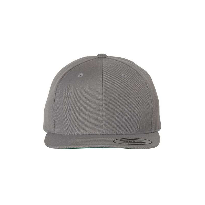 Flat Bill Snapback Cap