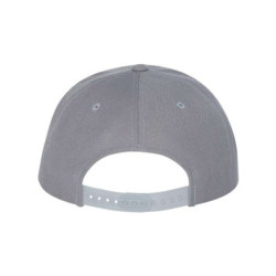 Flat Bill Snapback Cap