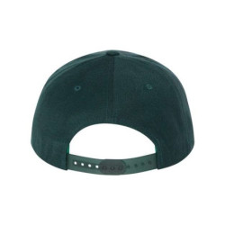 Flat Bill Snapback Cap
