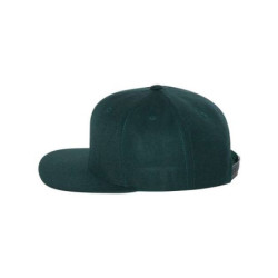 Flat Bill Snapback Cap