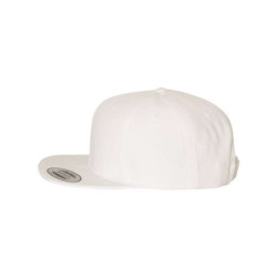 Flat Bill Snapback Cap