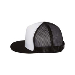 Flat Bill Trucker Cap