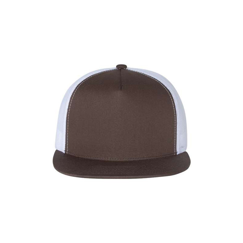 Flat Bill Trucker Cap