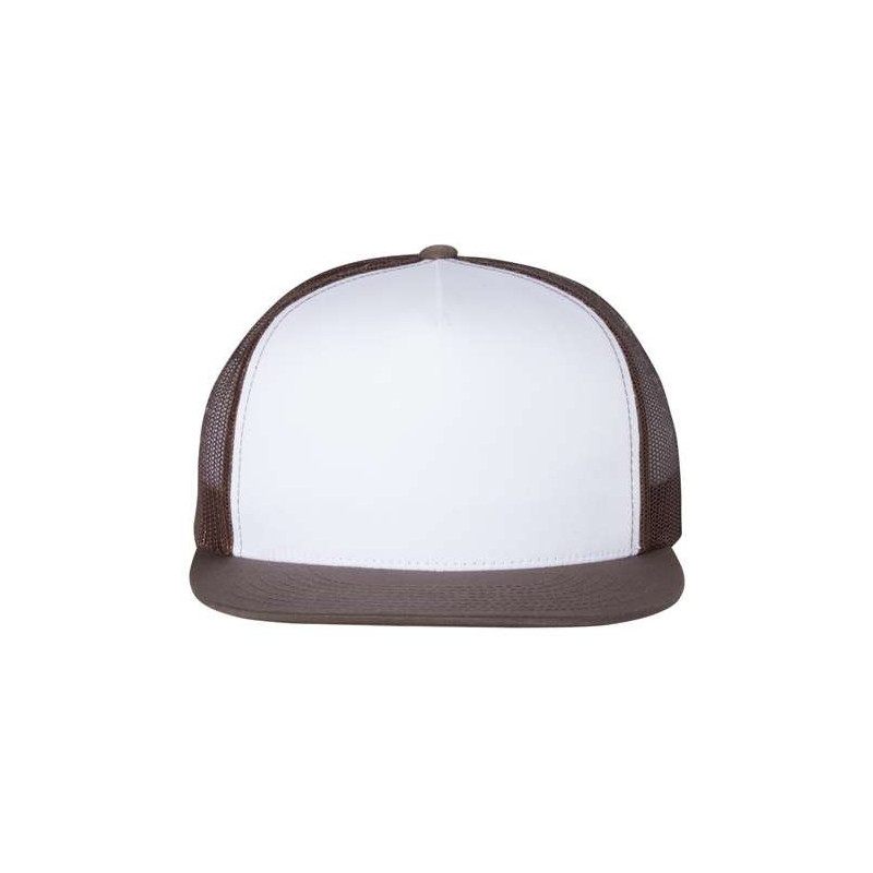 Flat Bill Trucker Cap