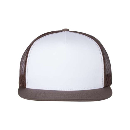Flat Bill Trucker Cap