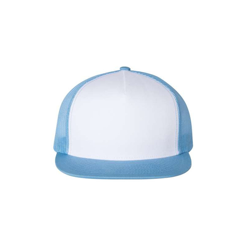 Flat Bill Trucker Cap