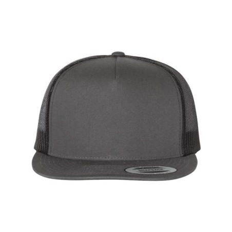 Flat Bill Trucker Cap