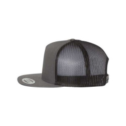 Flat Bill Trucker Cap