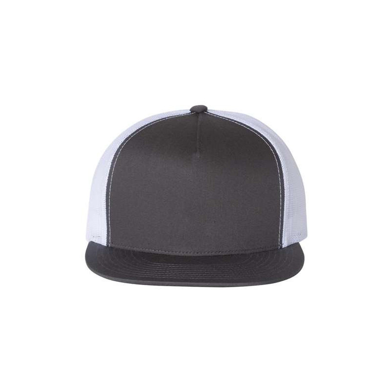 Flat Bill Trucker Cap