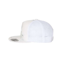 Flat Bill Trucker Cap