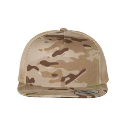 Flat Bill Trucker Cap